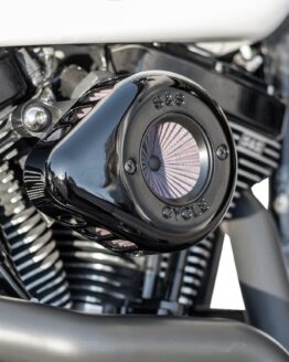 S&S Air Stinger Teardrop Air Cleaner Black Fits 2001-2017 Models