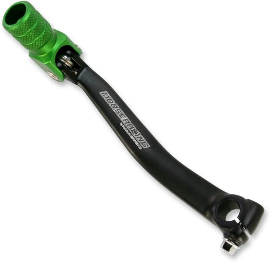 Anodized Forged Folding Shift Lever Black/Green - Image 2