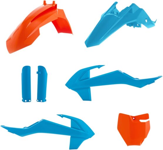 Full Plastic Kit - 16 Orange/Light Blue