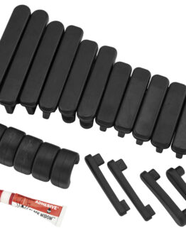 Kuryakyn Rubber Pad Set for Transformer Boards Black Fits 01-16 GL1800