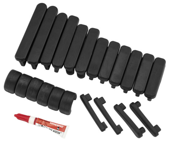 Replacement Rubber Pad Set for Transformer Boards, Black