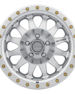 Method MR304 Double Standard 17x8.5 Machined Wheel 5x139.7 0mm Offset