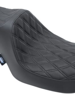 Predator Double Diamond Vinyl 2-Up Seat - Black