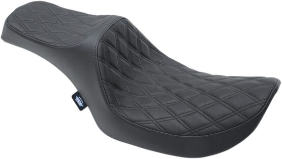 Predator Double Diamond Vinyl 2-Up Seat - Black