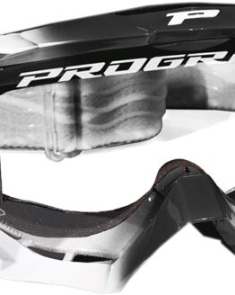 3200 Black Venom OTG Goggles - Clear Lens w/ Roll-Off System