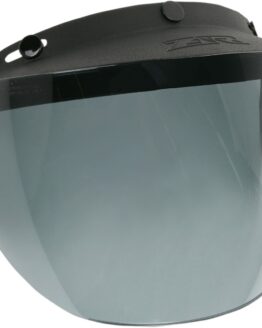 Z1R 3-Snap Flip Shield Smoke for Drifter, Jimmy, Most Open Face Helmets