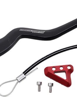 Black/Red Brake Pedal