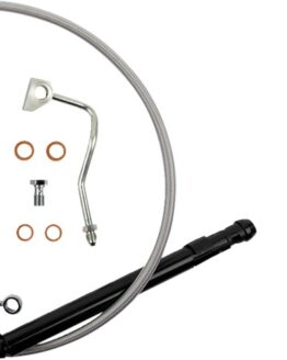 Extended Black Control Cable Kit for 12" T-Bar Bars