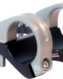 Renthal Integra 35 Stem 50mm 0mm Rise Black/Silver