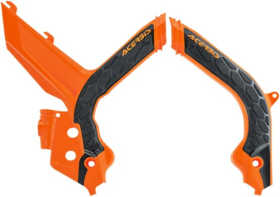 X-Grip Frame Guards Orange/Black