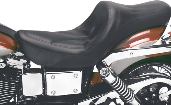 King Plain 2-Up Seat Black Gel