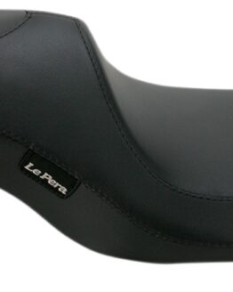 Le Pera Villain 2-Up Seat Black Smooth Fits 2002-2007 Dresser