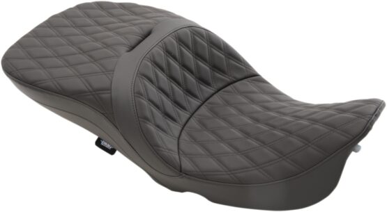 Low Touring Double Diamond Leather 2-Up Seat