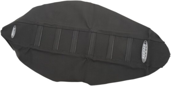 6-Rib Water Resistant Seat Cover - Black