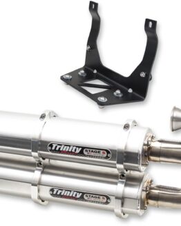 Stage 5 Full Exhaust - Brushed Mufflers