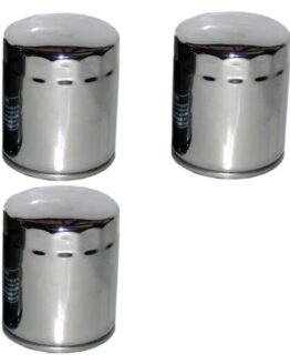 HF171C Oil Filter - Chrome - 3 Pack