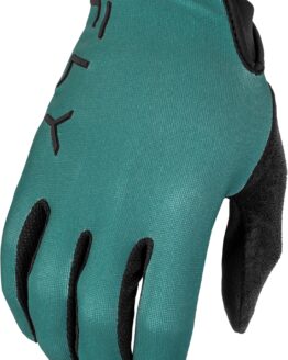 Fly Racing Youth Radium Gloves Evergreen YL