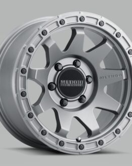 MR317 17x8.5 0mm Offset 6x135 87mm CB Matte Titanium Wheel