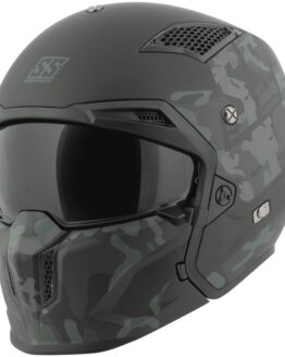 SS2400 Call 2 Arms Helmet Black/Camouflage - Medium