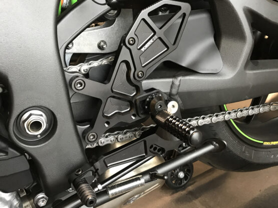 V3 Adjustable Rearset - Black - Image 6