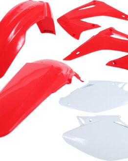 Acerbis Red Plastic Kit 6pc For 04-07 Honda CR125R CR250R