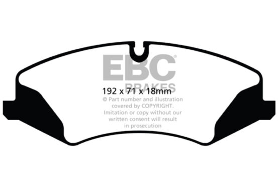 Extra Duty Front Brake Pads - Image 2