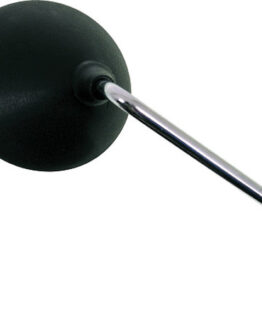 Right Mirror Replacement - Black & Chrome