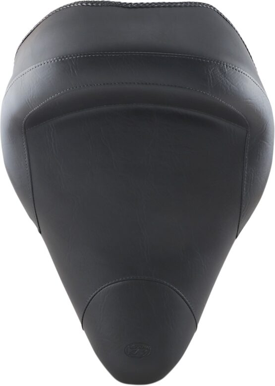 Plain Vinyl Solo Seat Black Foam Back 1.5" - Image 3