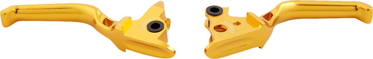 Arlen Ness Method Lever Set Gold for Harley-Davidson Softail - Image 3