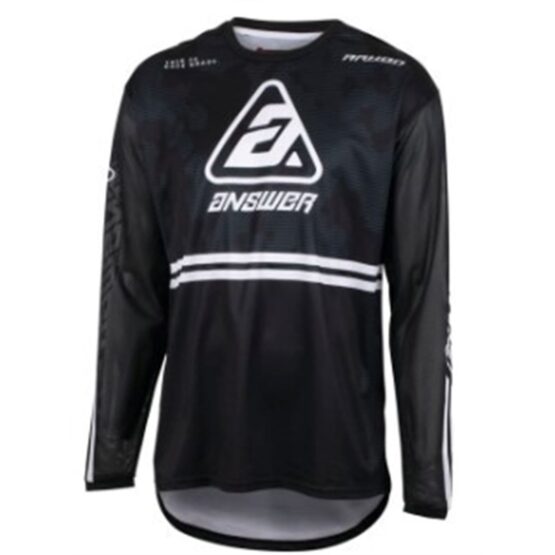 23 Arkon Trials Jersey Black/White/Grey - Large