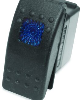 DragonFire Racing Lighted On/Off Rocker Switch Blue LED
