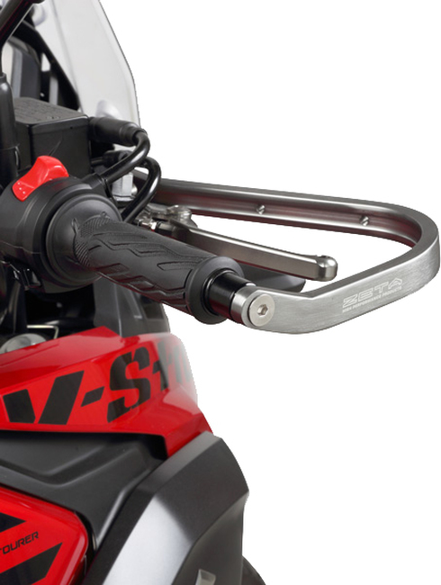 ZETA Adventure Armor Handguards 22.2mm Pair Titanium - Image 4