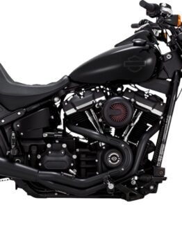 Vance & Hines PCX 2-1 Upsweep Exhaust Black Fits Softail Fat Bob 18-22