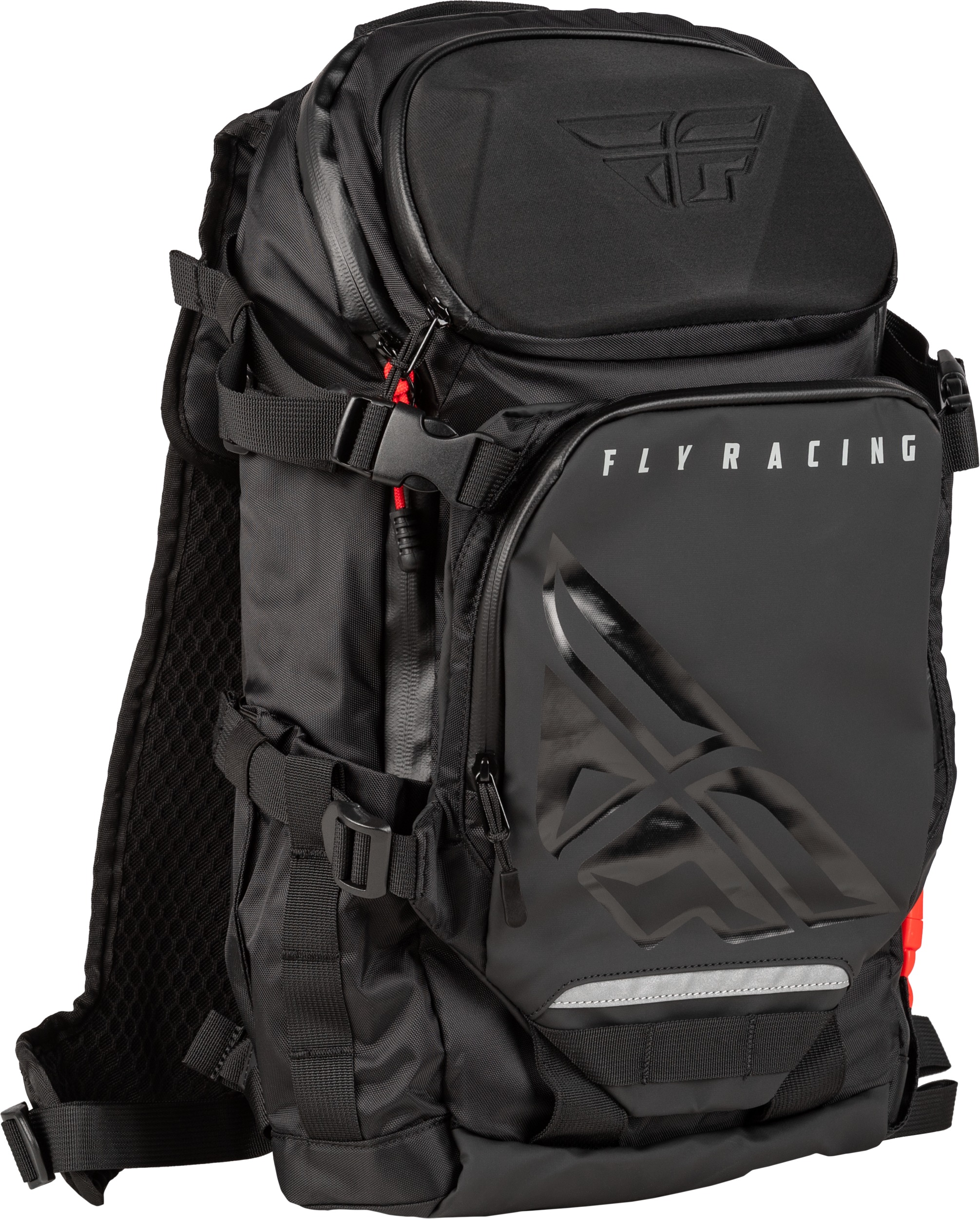 Fly Racing Backcountry Pack Black 13L Snow Backpack