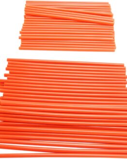 Orange Spoke Covers - 80 Pack