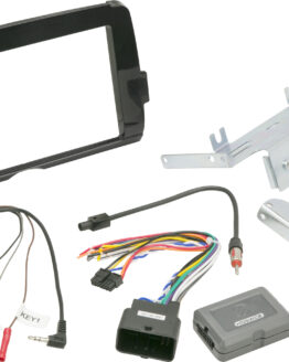 Scosche Double DIN Stereo Install Kit Fits Harley Touring 2014-Up