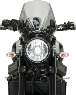 PUIG Handlebar End Folding Mirror Right Black