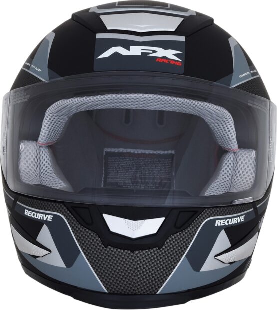 FX-99 Full Face Street Helmet Matte Black/Gray Large - Image 2