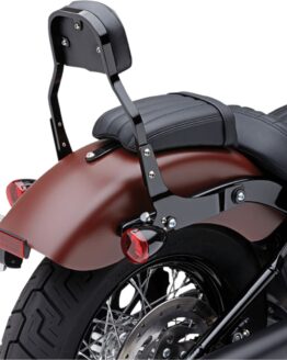 Cobra Detachable Mini Backrest Black 602-2025B For 04-22 HD Sportster