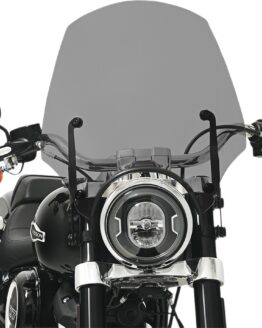 El Paso Sportshield Windshield 17" Black Smoke