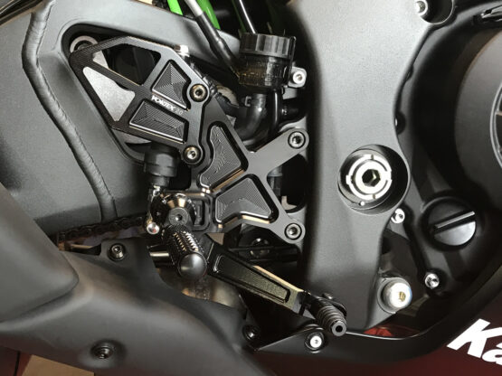 V3 Adjustable Rearset - Black - Image 7