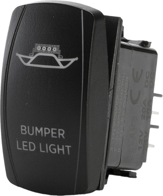 "Bumper LED Light" Illuminated Rocker Switch