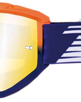 Pro Grip Riot OTG Goggles Blue/Orange Dual Mirrored Lens
