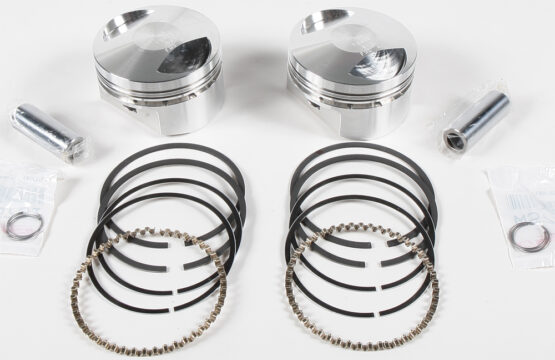 V-Twin Piston Kit 10.5:1 Compression - 3.508in Bore (+.010in)