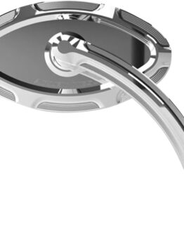 Arlen Ness Chrome Cats Eye Mirror Short Stem Left 13-131