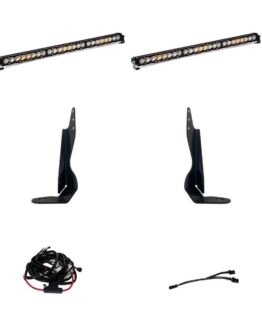 GMC Sierra 2500HD/3500HD Dual 30in Grille Light Bar Kit 2020-2022