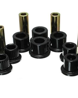 Black Rear Leaf Spring Bushing Set Fits 99-04 Ford F-350/F-250 SD