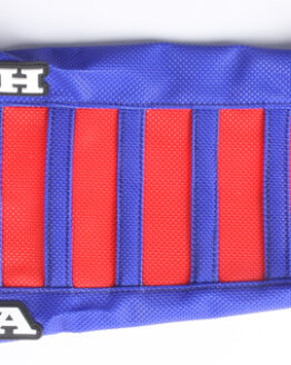 D'Cor Gripper Seat Cover Blue/Red Fits 14-17 Honda CRF250R