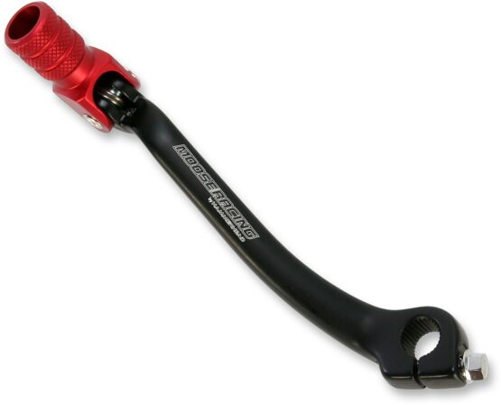 Anodized Forged Folding Shift Lever Black/Red - Image 3