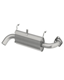 MBRP Sport Series Slip-On Muffler Silver Fits 18-21 Polaris RZR XP 1000/RS1